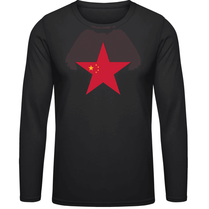 Chinese Star T-shirt à manches longues contain pic