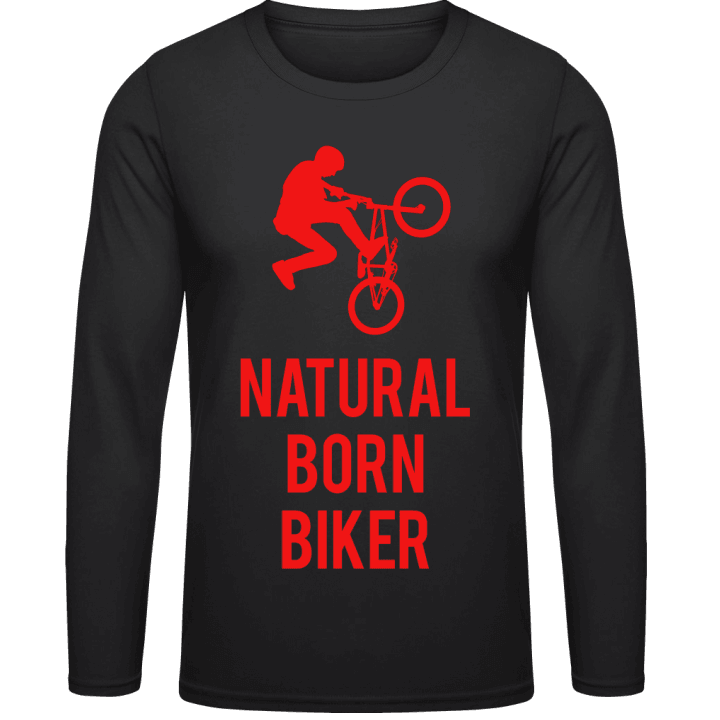 Natural Born Biker Shirt met lange mouwen contain pic