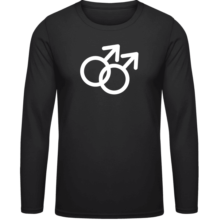 Gay Homosexual Symbol Shirt met lange mouwen contain pic