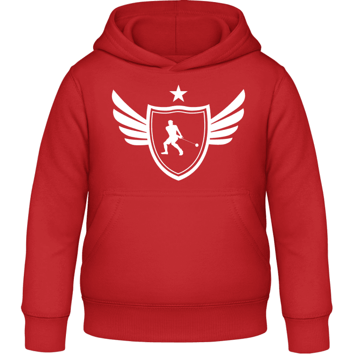 Hammer Thrower Winged Barn Hoodie contain pic