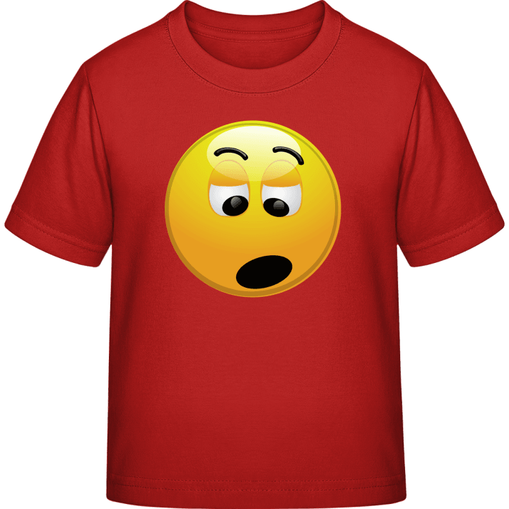 Staggered Smiley Kids T-shirt contain pic