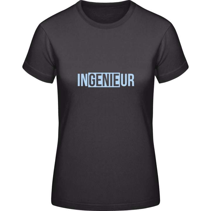 Ingenieur Genie T-skjorte for kvinner contain pic