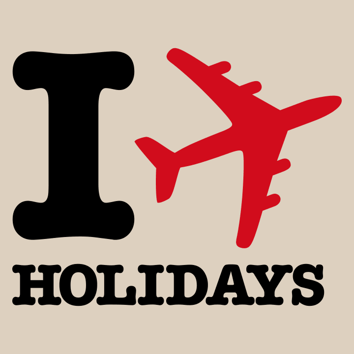 I Love Holidays Stofftasche 0 image