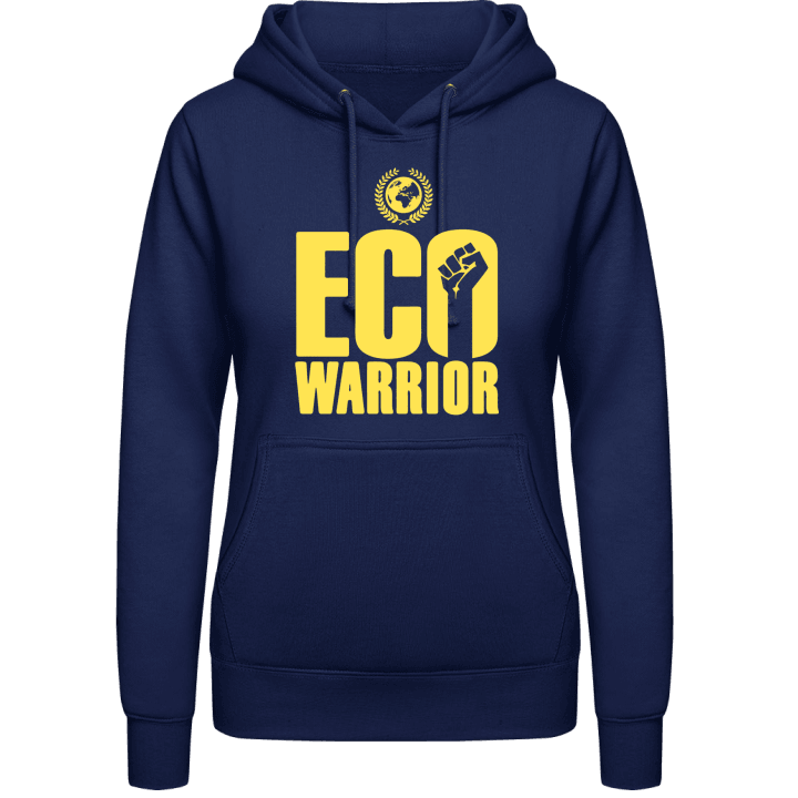 Eco Warrior Vrouwen Hoodie contain pic