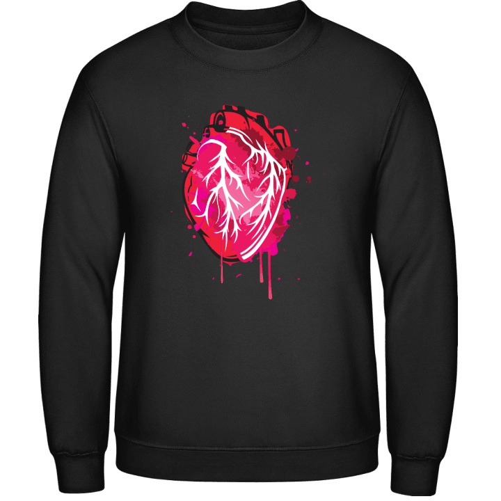 Heart Real Sweatshirt contain pic