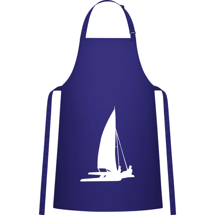 Catamaran Sailboat Tablier de cuisine contain pic