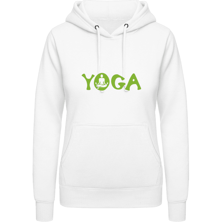 Yoga Meditation Sitting Vrouwen Hoodie contain pic