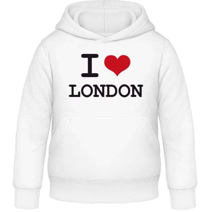 I Love London Felpa con cappuccio per bambini contain pic