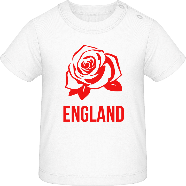 England Rose T-shirt för bebisar contain pic
