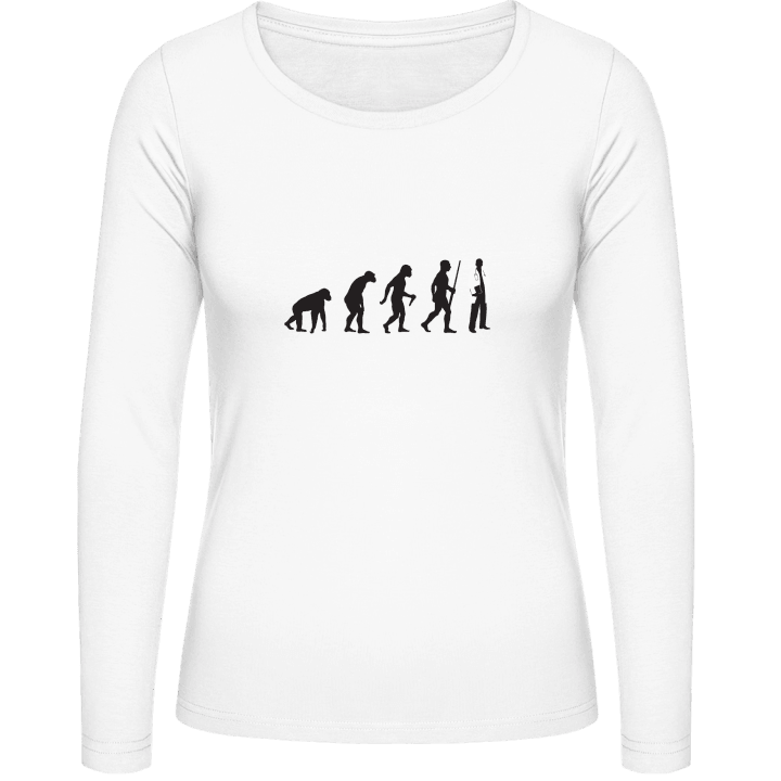 Doctor Evolution Frauen Langarmshirt contain pic