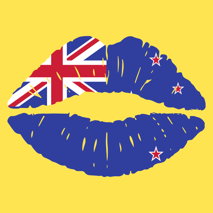 New Zeeland Kiss Flag Shirt met lange mouwen 0 image