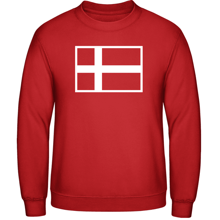 Dänemark Flag Sweatshirt 0 image