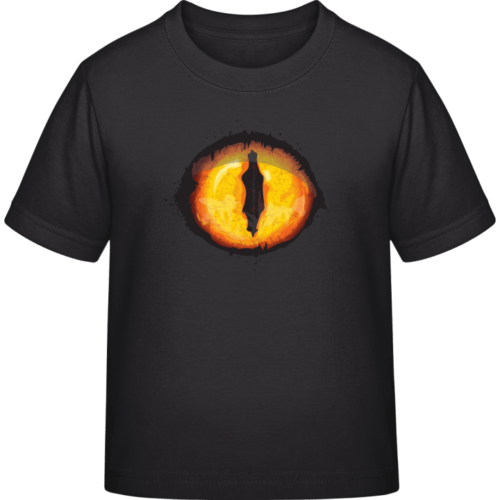 Scary Yellow Monster Eye T-shirt til børn 0 image