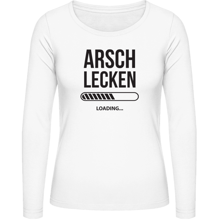 Arsch Lecken Langermet skjorte for kvinner contain pic