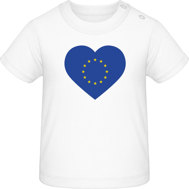 EU Europe Heart Flag T-shirt bébé 0 image