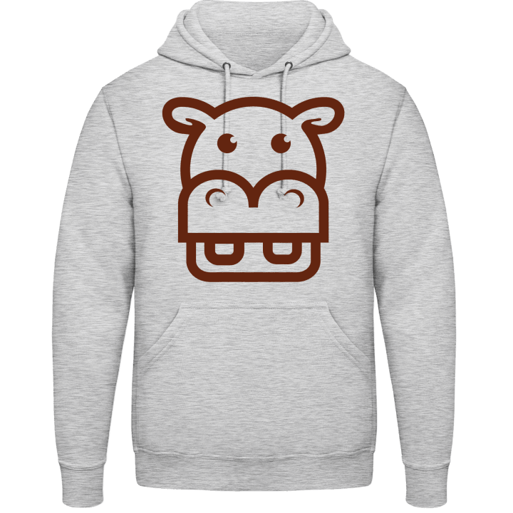 Hippo Face Icon Hoodie 0 image