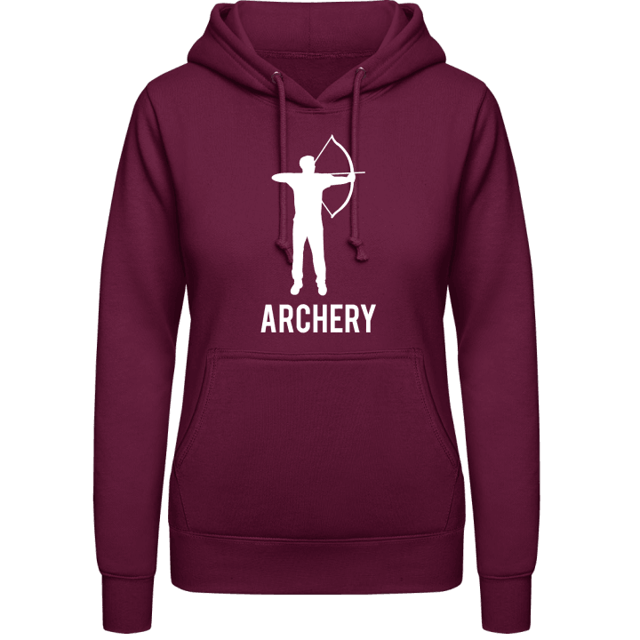 Archery Felpa con cappuccio da donna contain pic