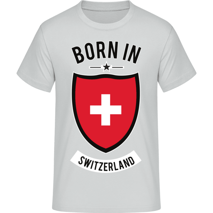 Born in Switzerland T-skjorte 0 image