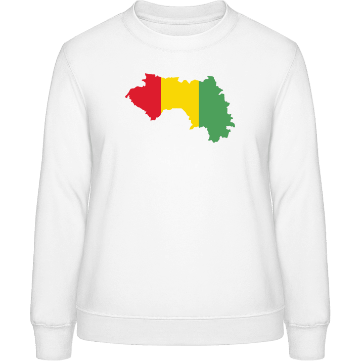 Guinea Map Frauen Sweatshirt contain pic