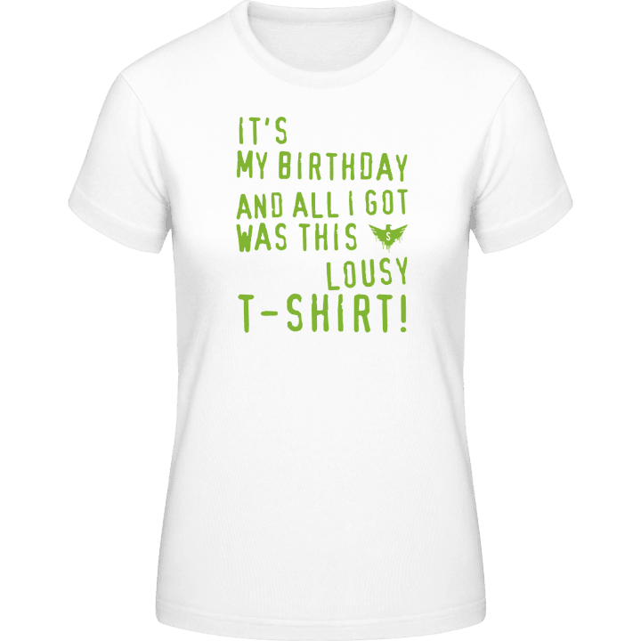 My Birthday Frauen T-Shirt 0 image
