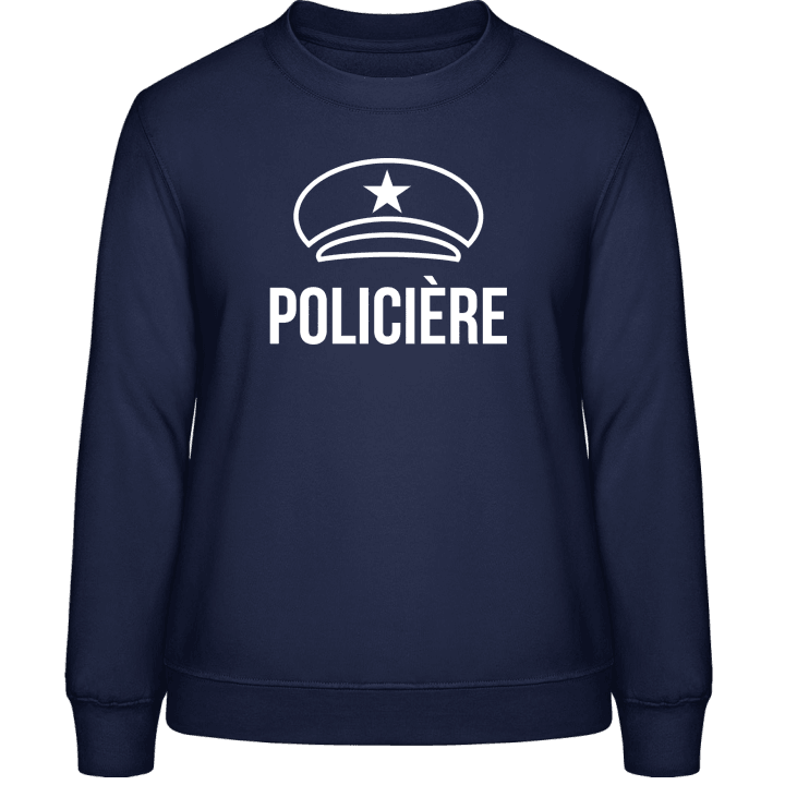 Policière Sweat-shirt pour femme contain pic