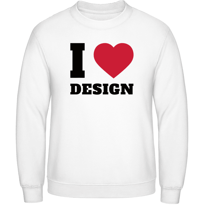 I Love Design Sweatshirt 0 image