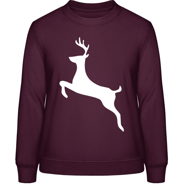 Deer Jumping Frauen Sweatshirt 0 image