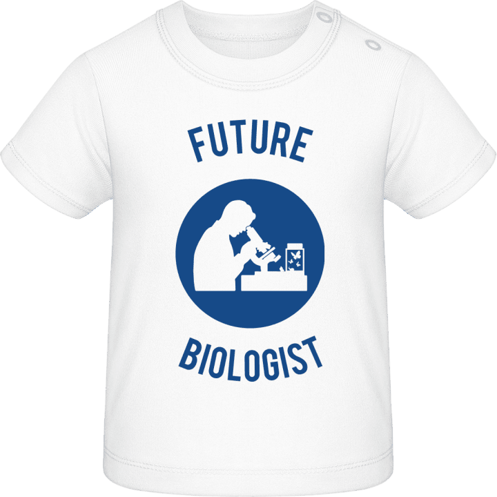 Future Biologist Silhouette T-shirt bébé contain pic