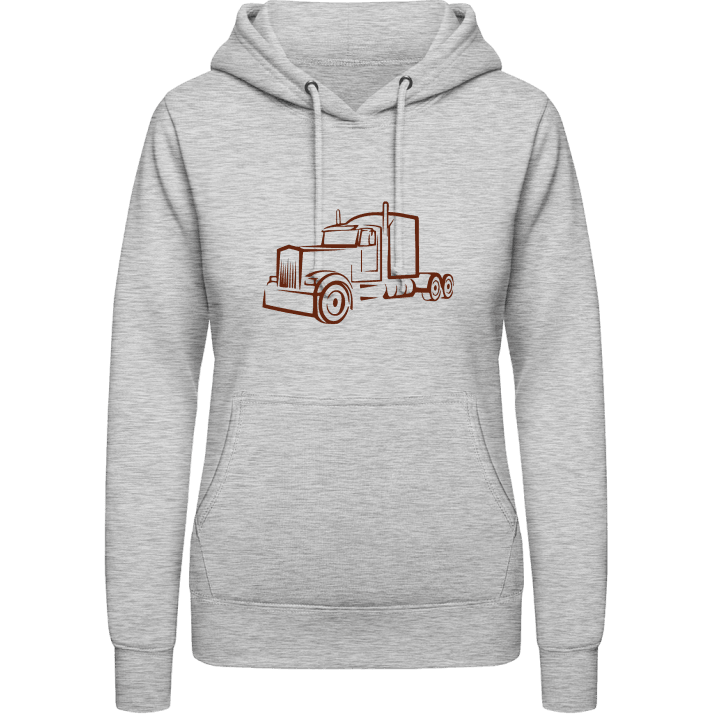 Heavy Truck Vrouwen Hoodie contain pic