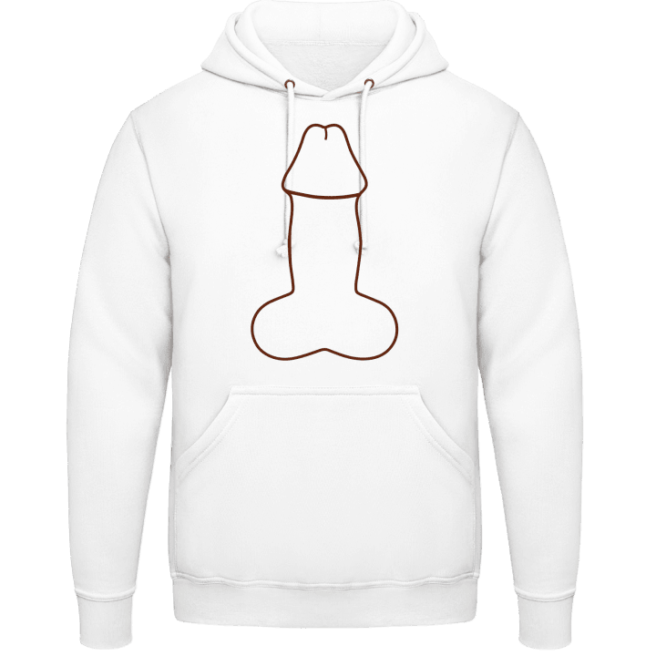 Penis Outline Hoodie contain pic