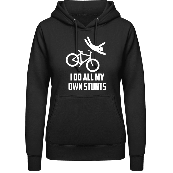I Do All My Own Stunts Bicycle Hættetrøje til kvinder 0 image