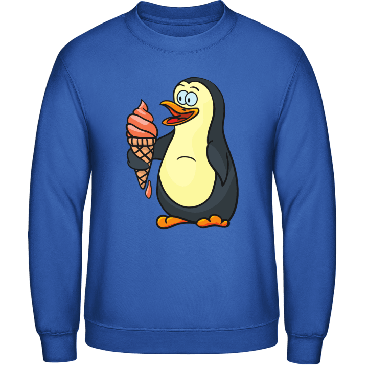 Penguin With Icecream Sweatshirt 0 image