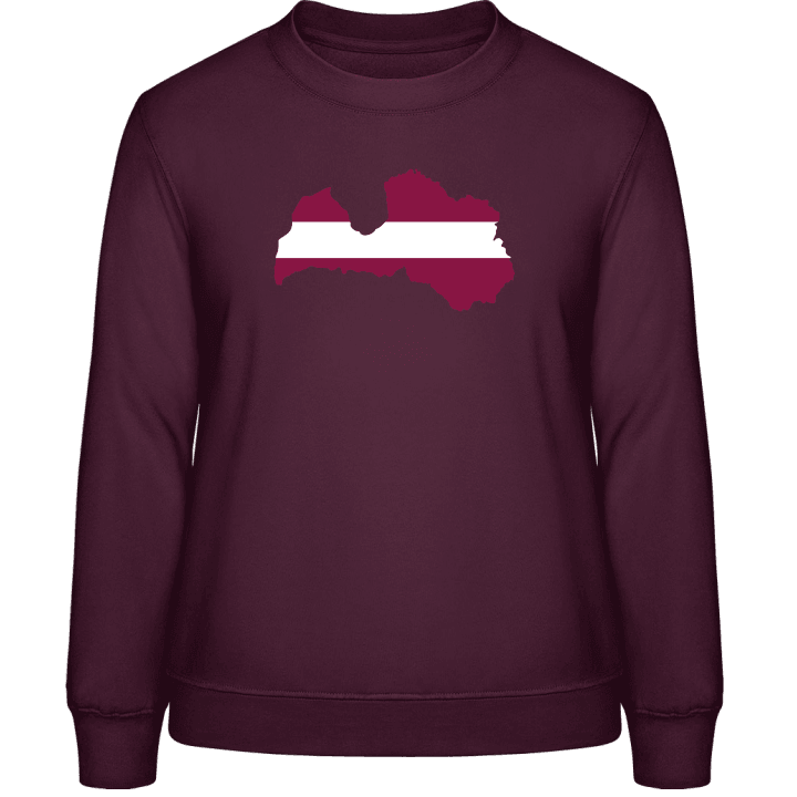 Lettonie Sweat-shirt pour femme contain pic