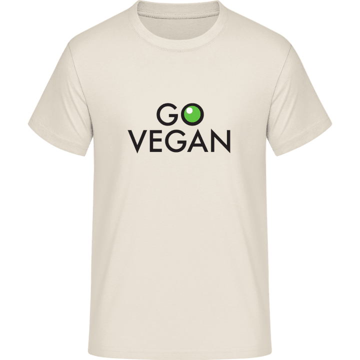 Go Vegan Logo Maglietta contain pic