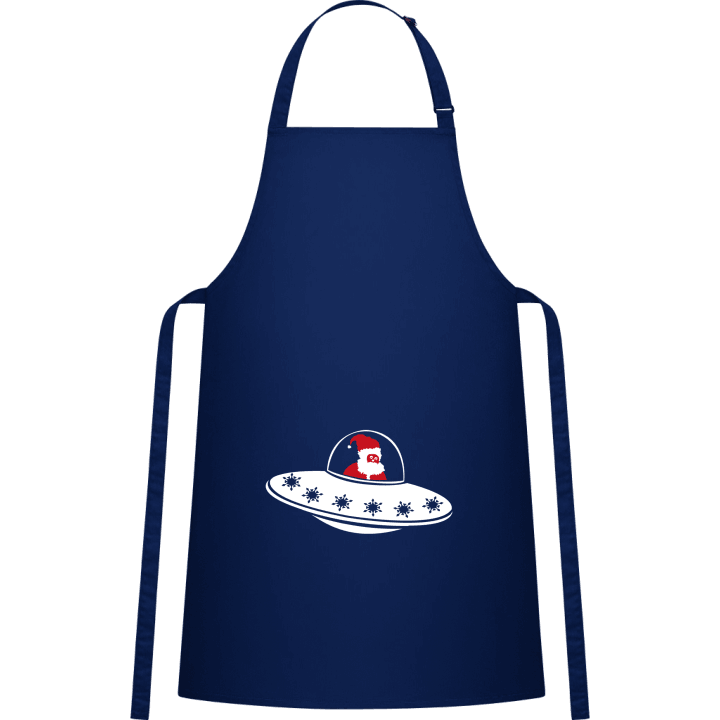 Santa Spaceship Kitchen Apron 0 image