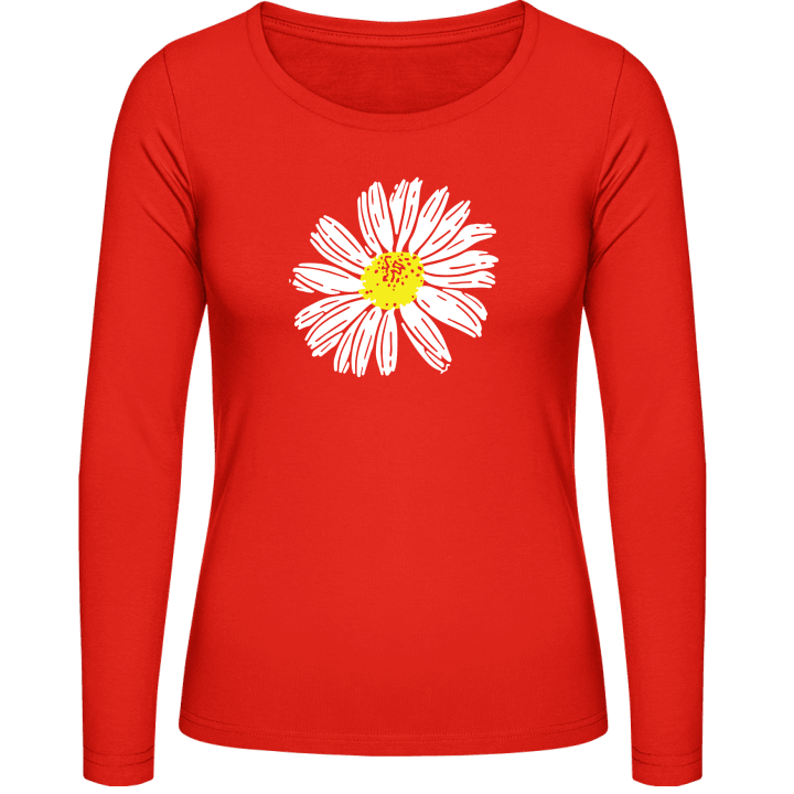 Flower Logo Camisa de manga larga para mujer 0 image