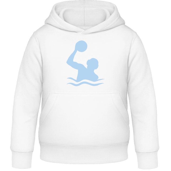 Water Polo Silhouette Felpa con cappuccio per bambini contain pic