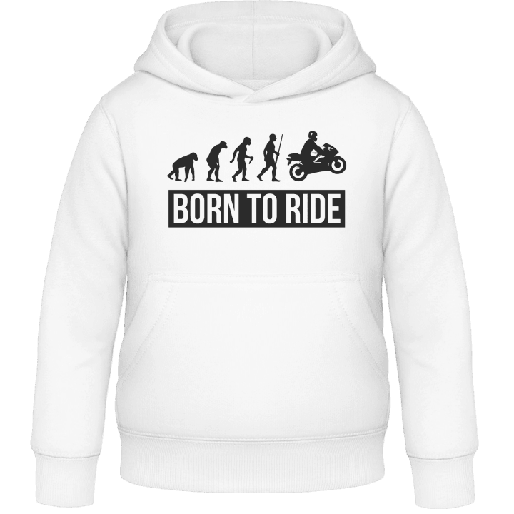 Born To Ride Motorbike Kids Hoodie contain pic