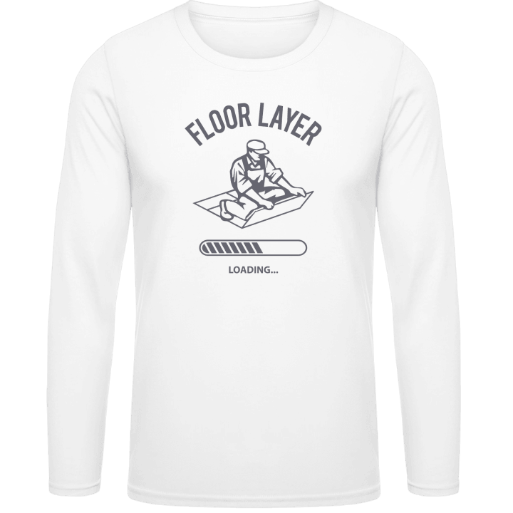 Floor Layer Loading T-shirt à manches longues contain pic