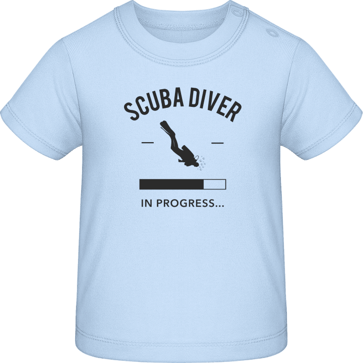 Diver in Progress T-shirt bébé contain pic