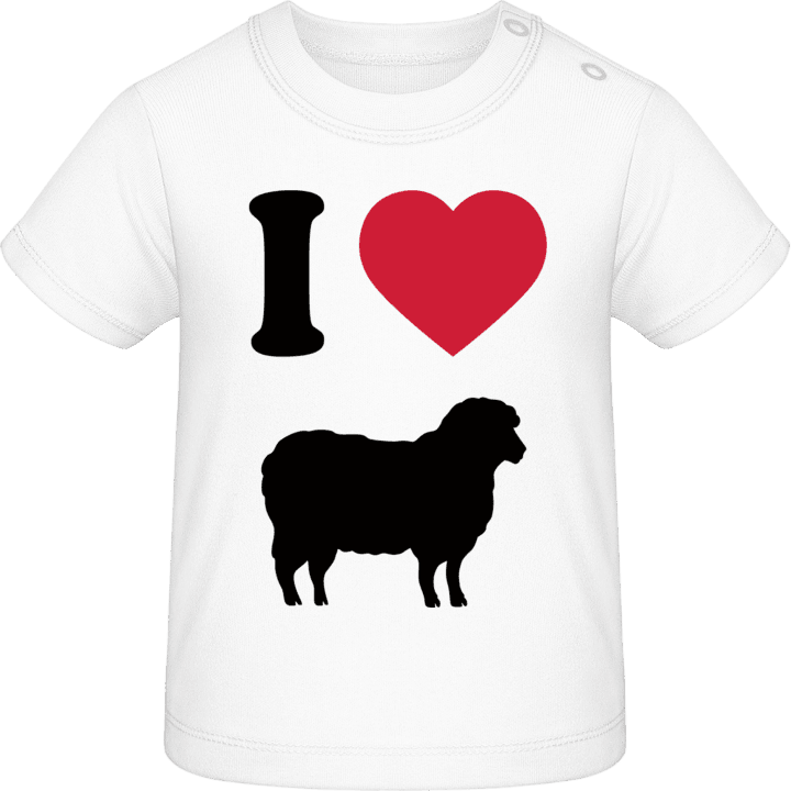 I Love Black Sheeps Vauvan t-paita 0 image