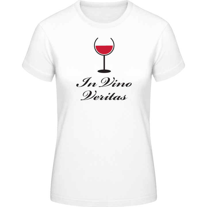 In Vino Veritas T-shirt för kvinnor contain pic