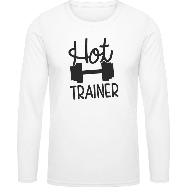 Hot Trainer Langarmshirt contain pic