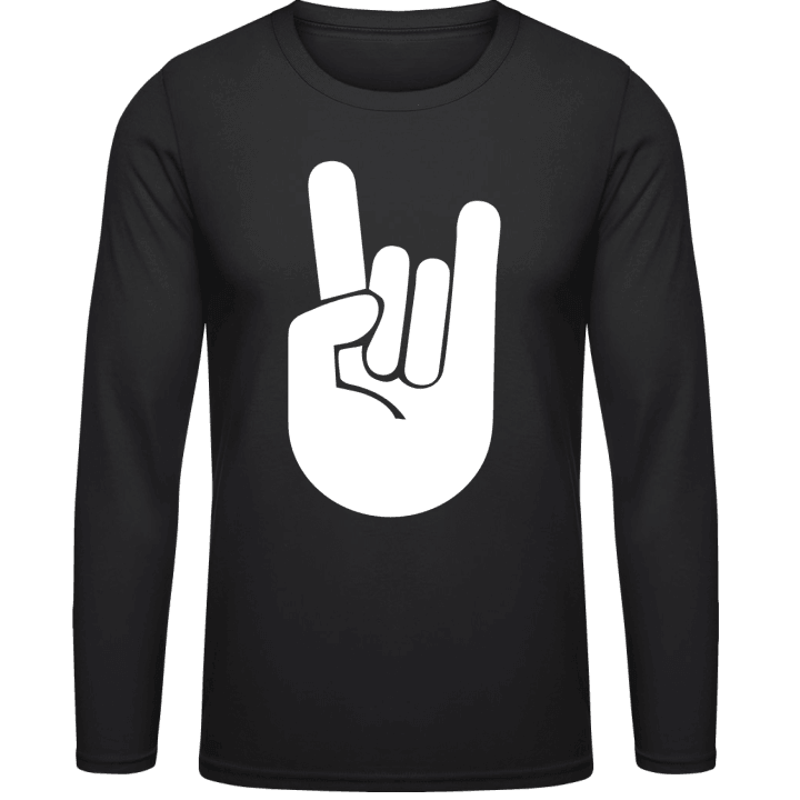 Rock Hand Shirt met lange mouwen contain pic