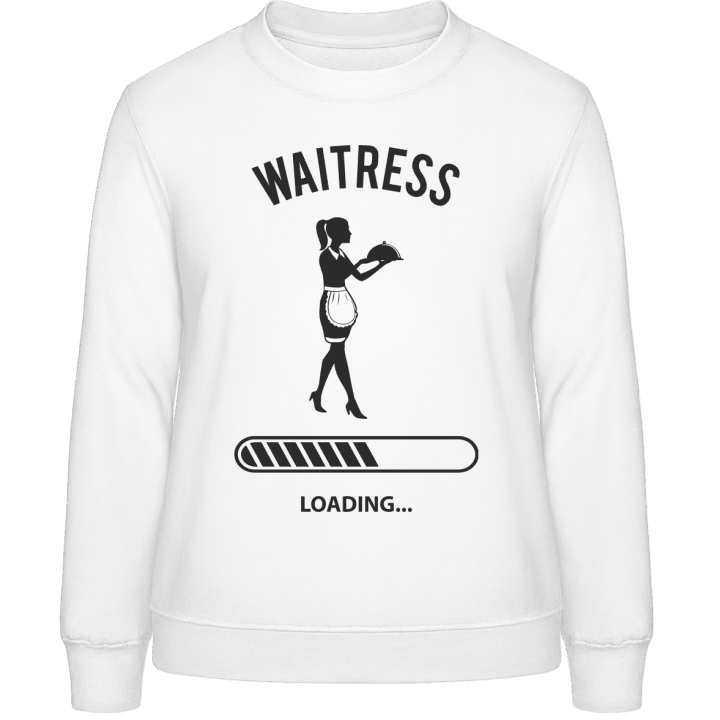 Waitress Loading Sweatshirt för kvinnor contain pic