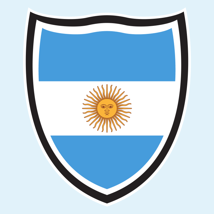 Argentina Flag Shield Kinder T-Shirt 0 image