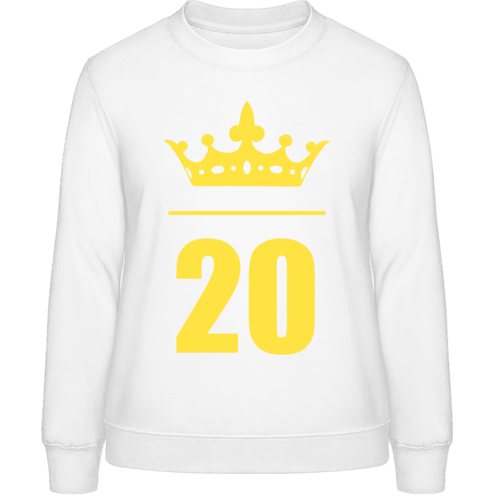 20th Birthday Age Sweatshirt til kvinder 0 image