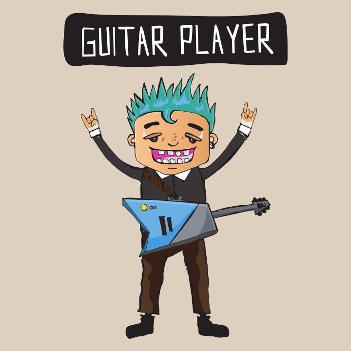 Guitar Player Character Kinderen T-shirt 0 image
