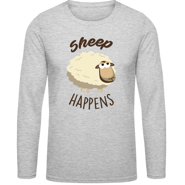 Sheep Happens Long Sleeve Shirt 0 image