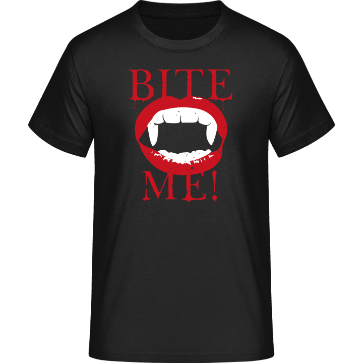 Bite Me Vamp T-skjorte contain pic